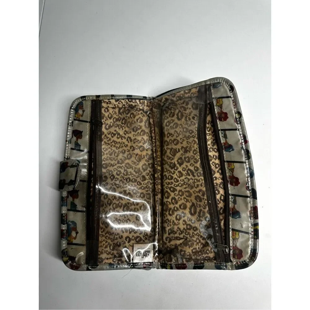 Rare Arisu Cosmetics Toiletries Fold Bag Gray